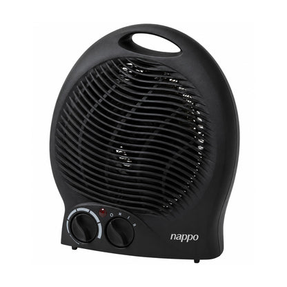 Caloventilador Nappo NCE-016 2000W sobre fondo blanco, vista completa del producto