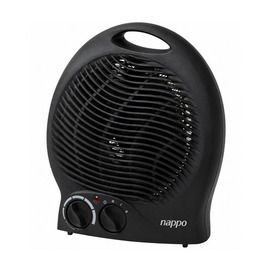 Caloventilador Nappo NCE-016 2000W sobre fondo blanco, vista completa del producto