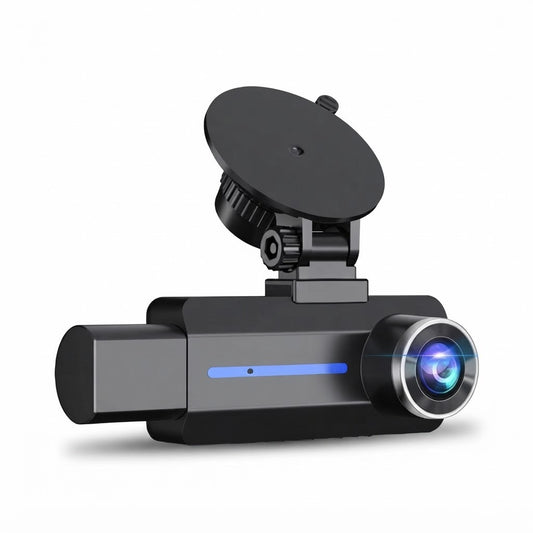 Cámara para Auto A-DVR007 HD 720p con Cámara de Reversa de Sate - foto de producto centrado sobre fondo blanco