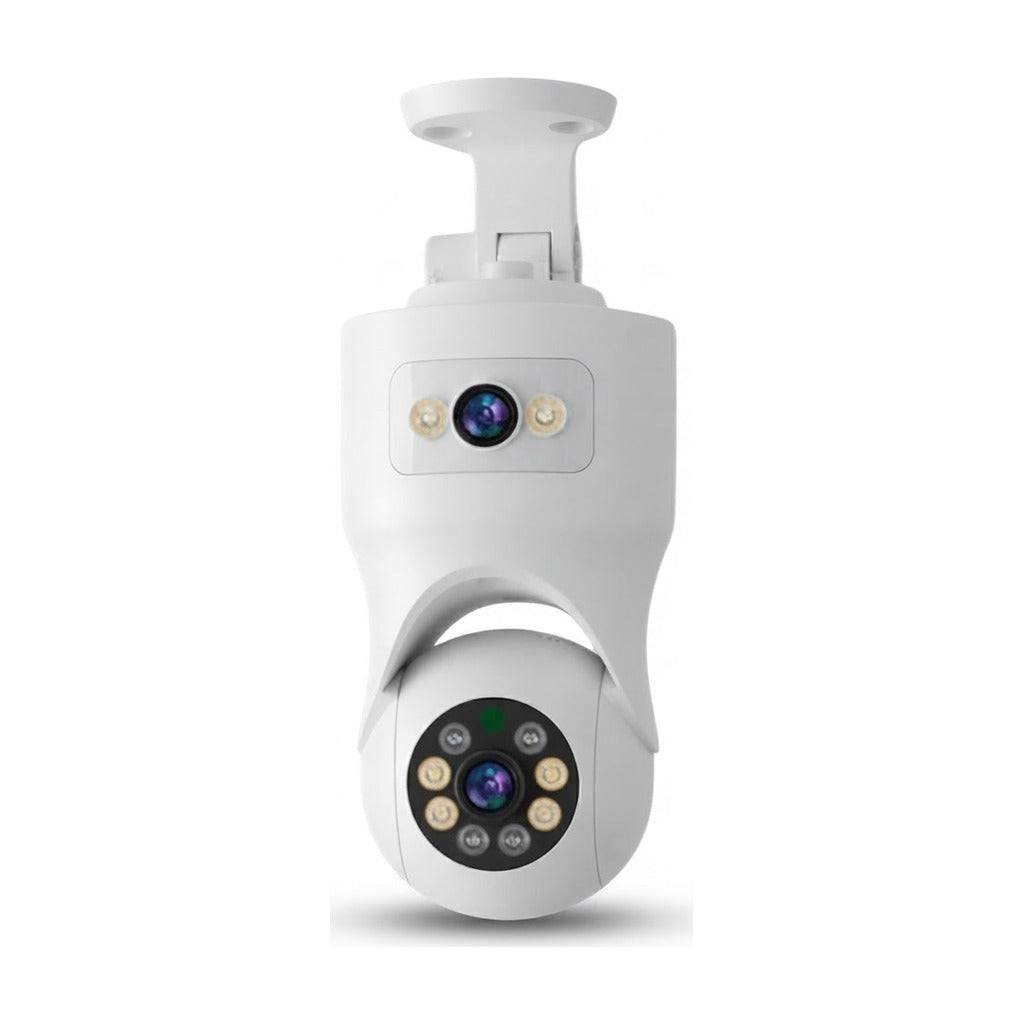 Cámara de Seguridad IP Sate CAM8004D sobre fondo blanco