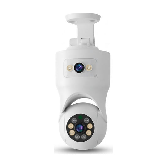 Cámara de Seguridad IP Sate CAM8004D sobre fondo blanco