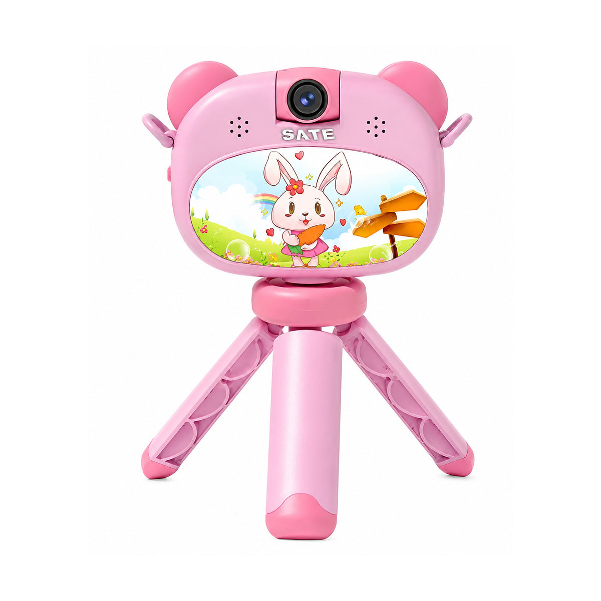 Cámara Infantil A-DV1006 – Rosado de SATE, producto centrado sobre fondo blanco