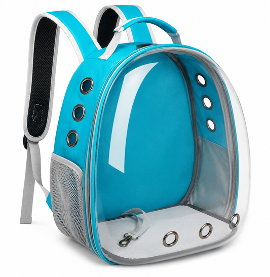 Mochila para Mascotas Sate A-MM1801 Celeste Agua