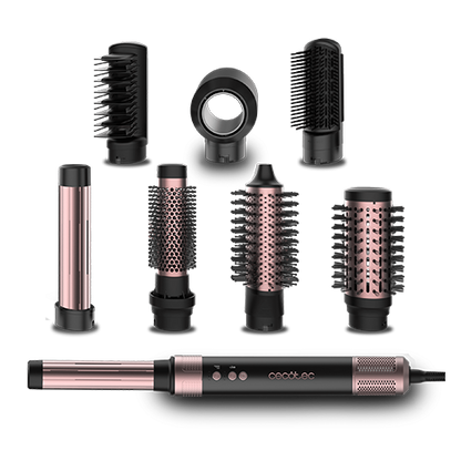 Cepillo De Aire Modelador Multifunción CeramicCare Airglam Black