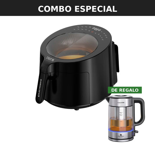 Combo Air Fryer Top View 5 + Jarra de regalo