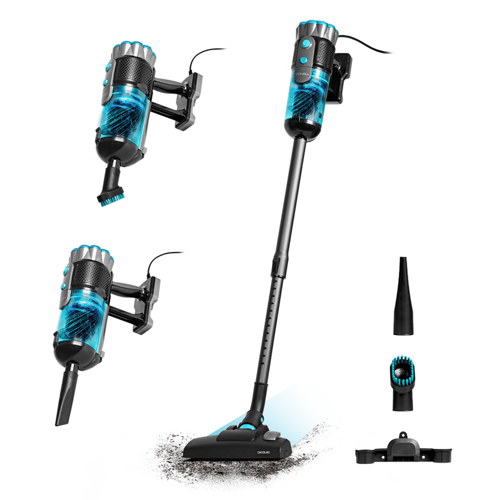 Aspirador Escoba Conga Popstar 600 Vital