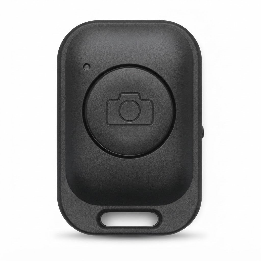 Control Remoto Bluetooth Satellite A-MK190 para Selfies y Disparo a Distancia - foto de producto centrado sobre fondo blanco