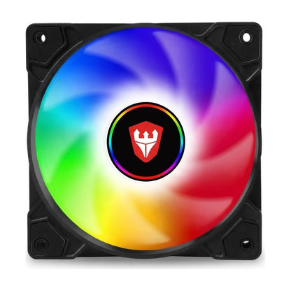 Cooler para gabinete SATE A-RGB31 con iluminación RGB multicolor