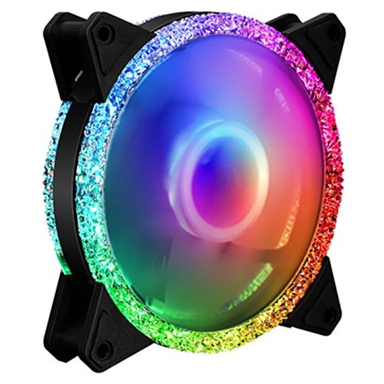 Cooler para Gabinete Satellite RGB-82 120 mm con Iluminación RGB