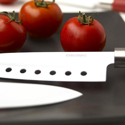 Set 4 Cuchillos Santoku Con Recubrimiento Cerámico