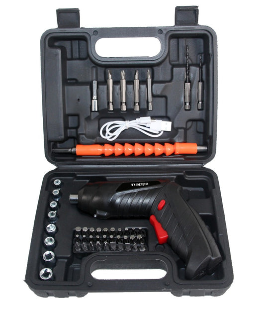 DESTORNILLADOR INALAMBRICO 46PCS NAPPO NHTI-299