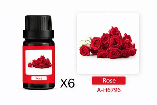 Esencia Aromática A-H6796 para Humidificador Rosas Set 6 x 10ml