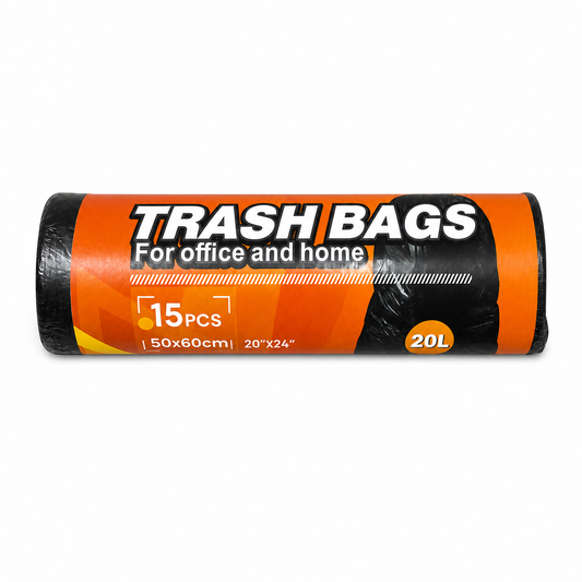 Bolsa de Basura W001 45*50cm 5GAL 20L, 15 pcs