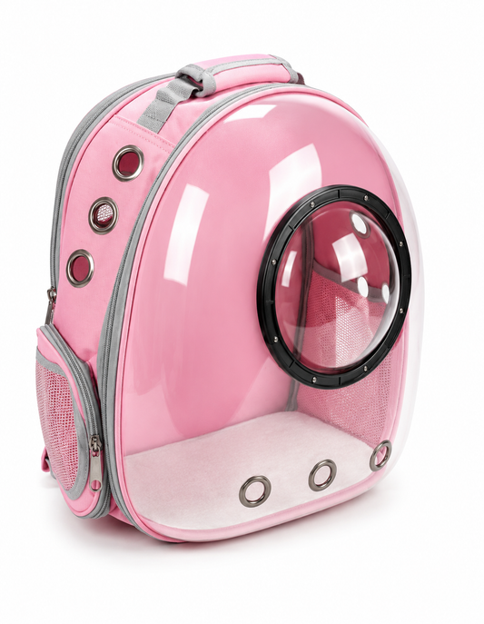 Mochila para Mascotas SATE A-MM1814 Rosada