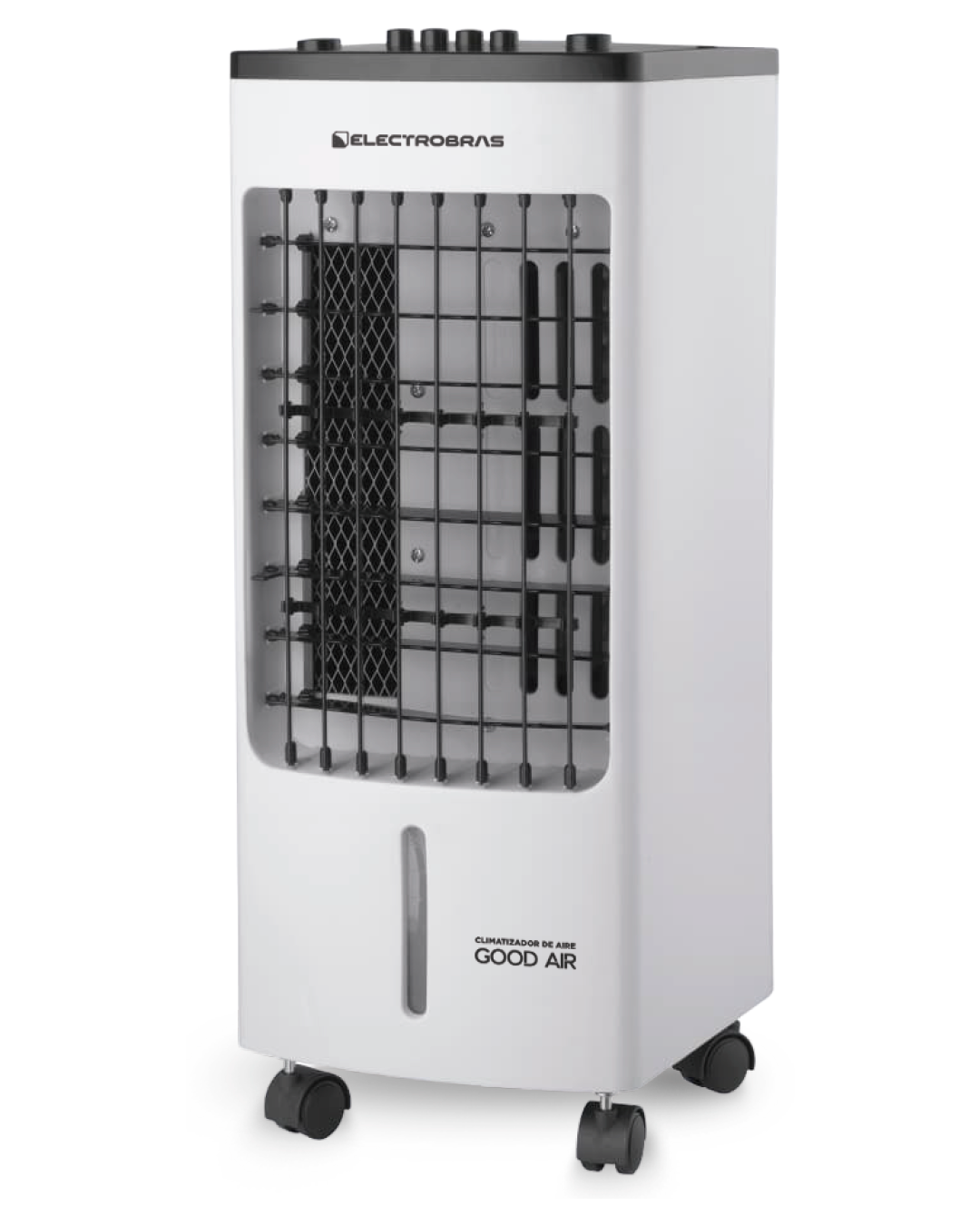 CLIMATIZADOR - GOOD AIR 4EN1: PURIFICA, ENFRIA, HUMIDIFICA Y VENTILA RESERVORIO DE AGUA 4 LITROS EBCA-03