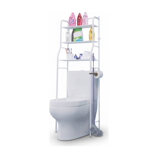 Estante Organizador para Baño SATE TW-1012 Blanco 160 cm - foto de producto centrado sobre fondo blanco
