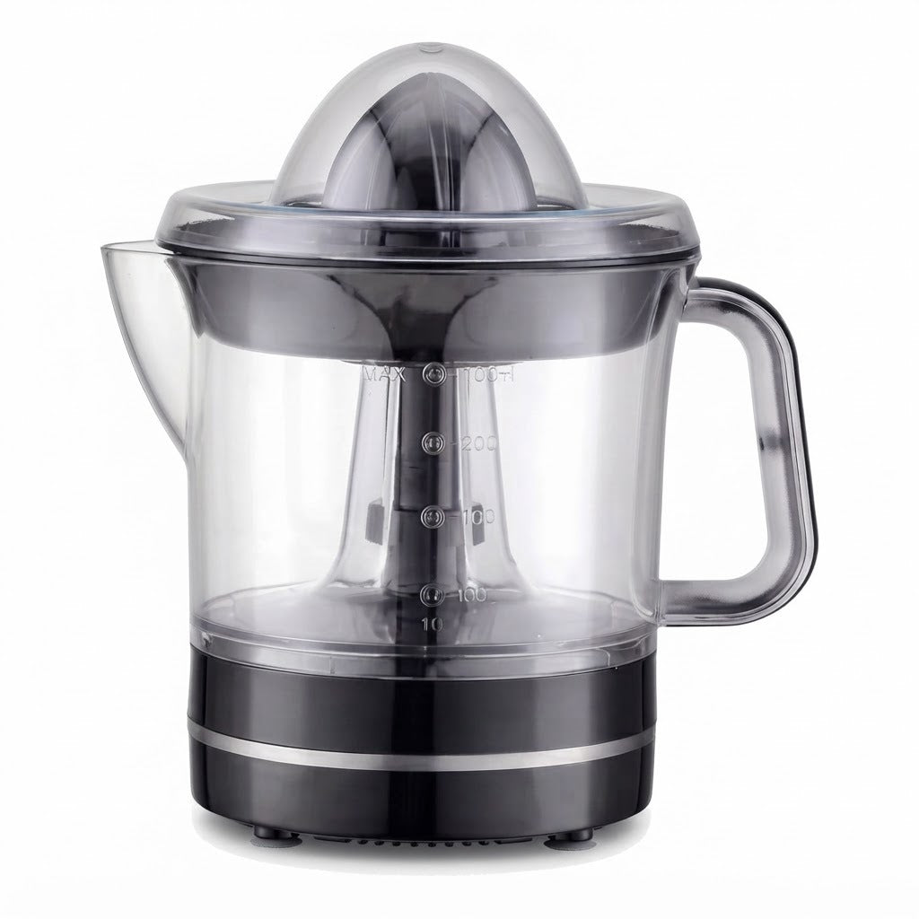 Exprimidor Eléctrico 45W Jarra de 700ml, vista de producto sobre fondo blanco