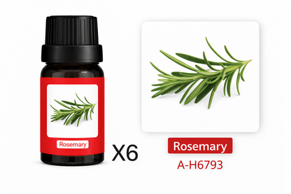 Esencia Aromática A-H6793 para Humidificador Alecrim Set 6 x 10ml