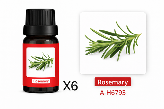 Esencia Aromática A-H6793 para Humidificador Alecrim Set 6 x 10ml