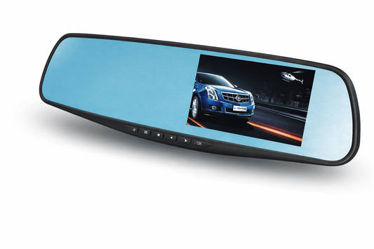 Cámara DVR para Auto A-DVR054 Doble Cámara HD con Pantalla LCD 4.5"