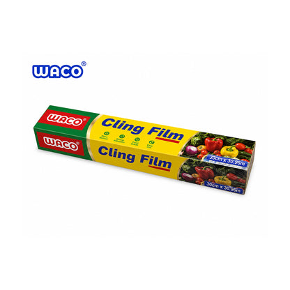 Film Transparente W237 30cm x 30.96m Rollo Resistente de SATE, producto centrado sobre fondo blanco