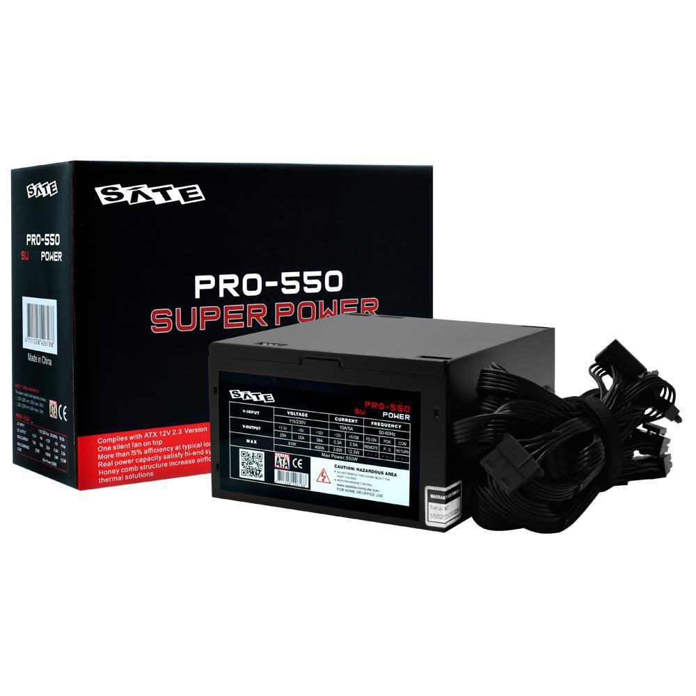 Fuente de Alimentación Satellite PRO-550 Super Power 500W ATX