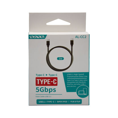 Cable Carga Rápida AL-CC2 USB-C a USB-C