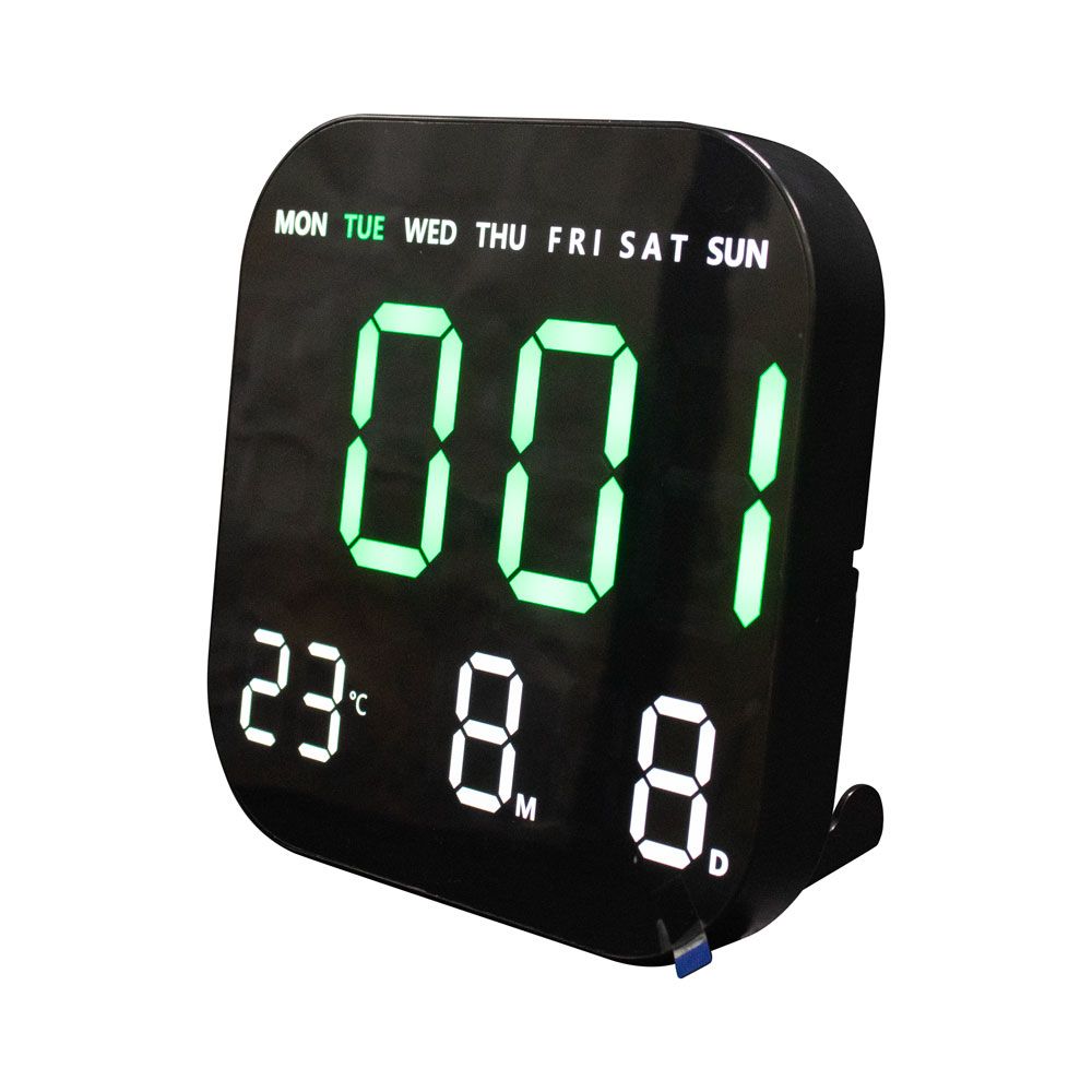 Reloj Despertador LED AC-T6844 – Blanco