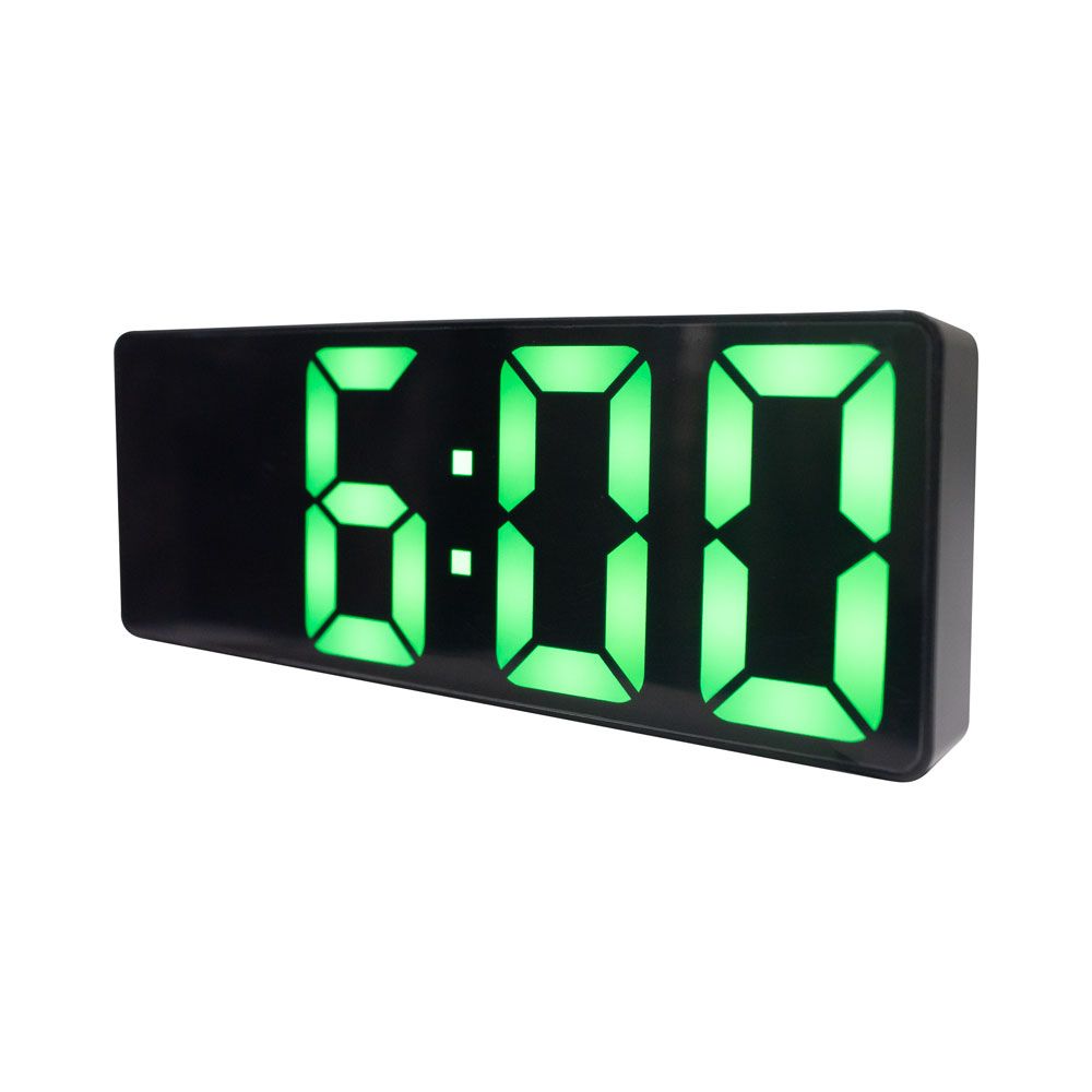 Reloj Despertador LED AC-T6801 – Negro