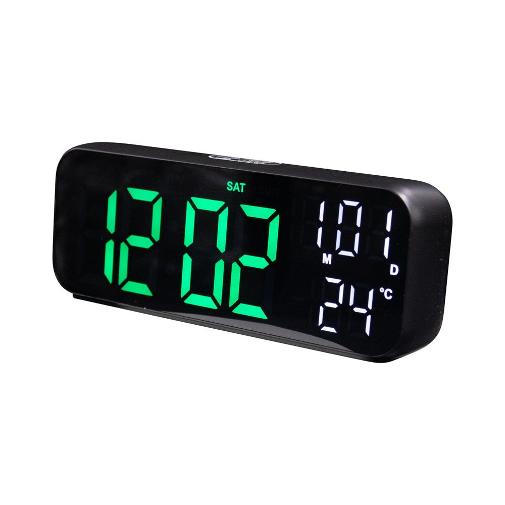 Reloj Despertador LED AC-T6851 – Verde