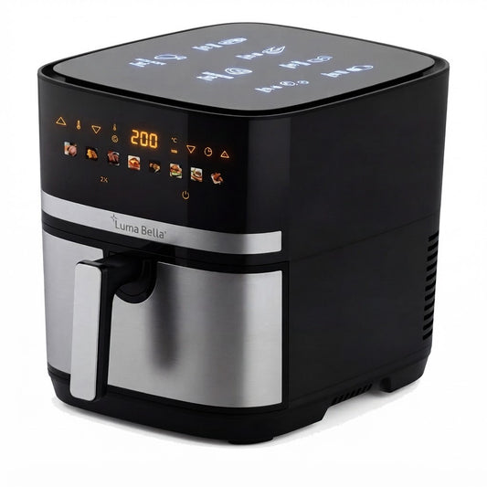 Freidora de Aire 11L Digital con Panel Superior Táctil, vista de producto sobre fondo blanco
