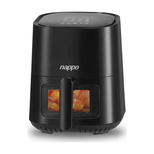 Freidora NEF-180 4,5L Digital Negra Nappo - foto de producto centrado sobre fondo blanco