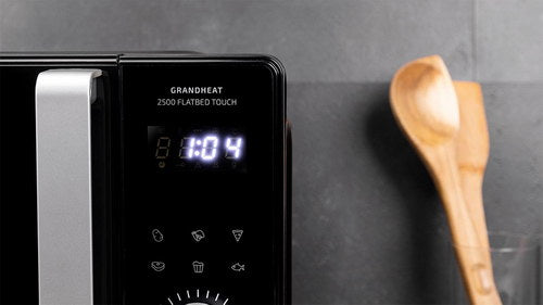 Microondas Grandheat 2500 Flatbed Touch Black Flatbed Microwave