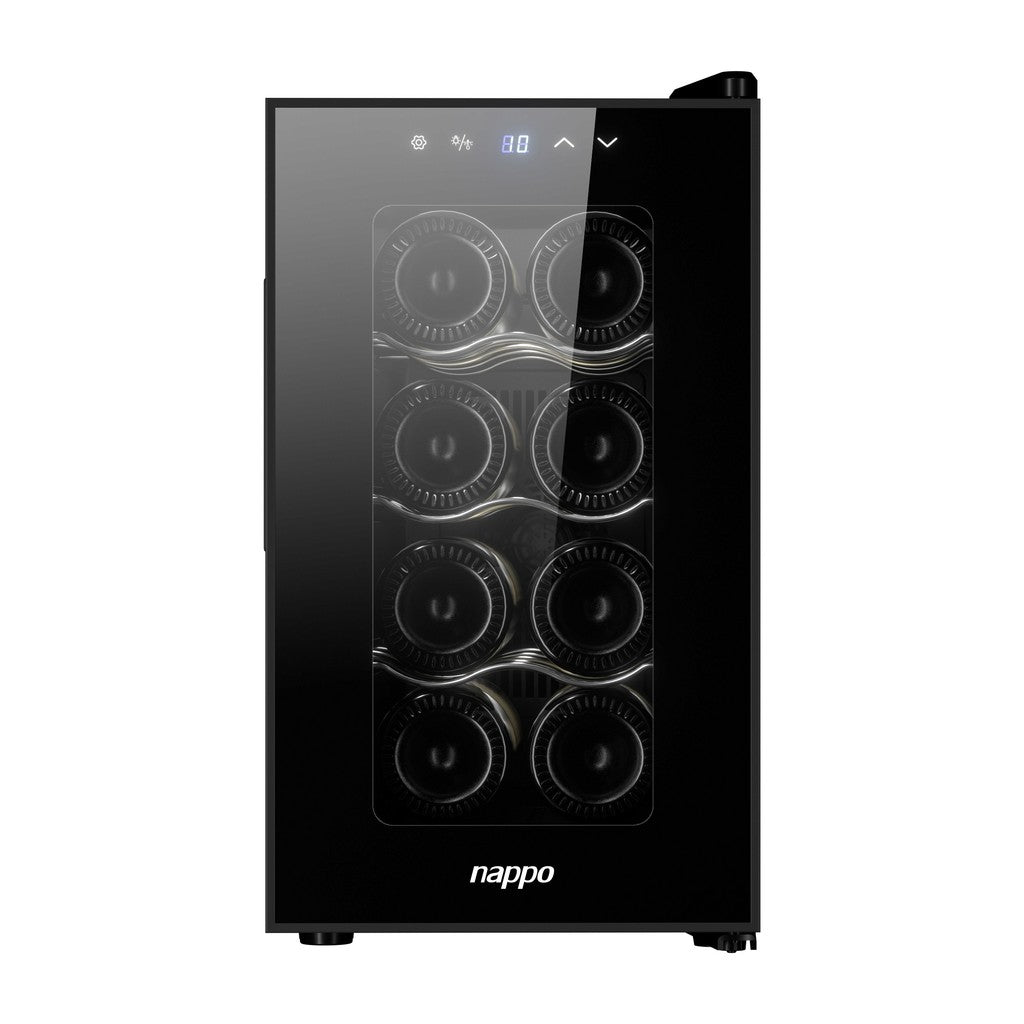 Vinera termoeléctrica Nappo NEE-325B para 8 botellas