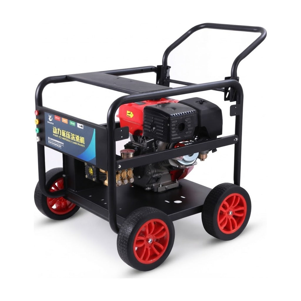 Hidrolavadora a Gasolina DIVINO DV-190-G 13HP, foto de producto sobre fondo blanco