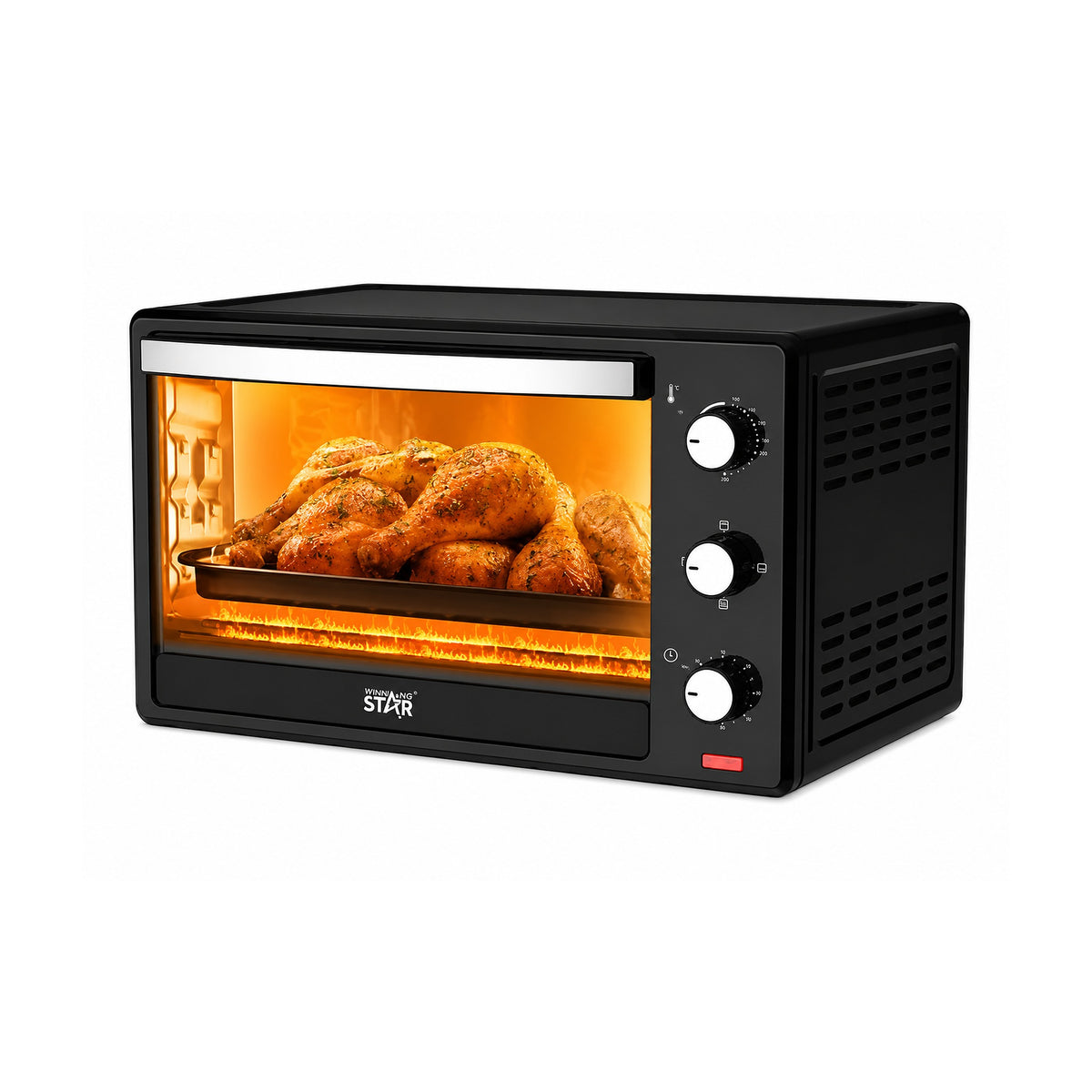 Horno Eléctrico Winning Star ST-9620 38 Litros 2000W sobre fondo blanco