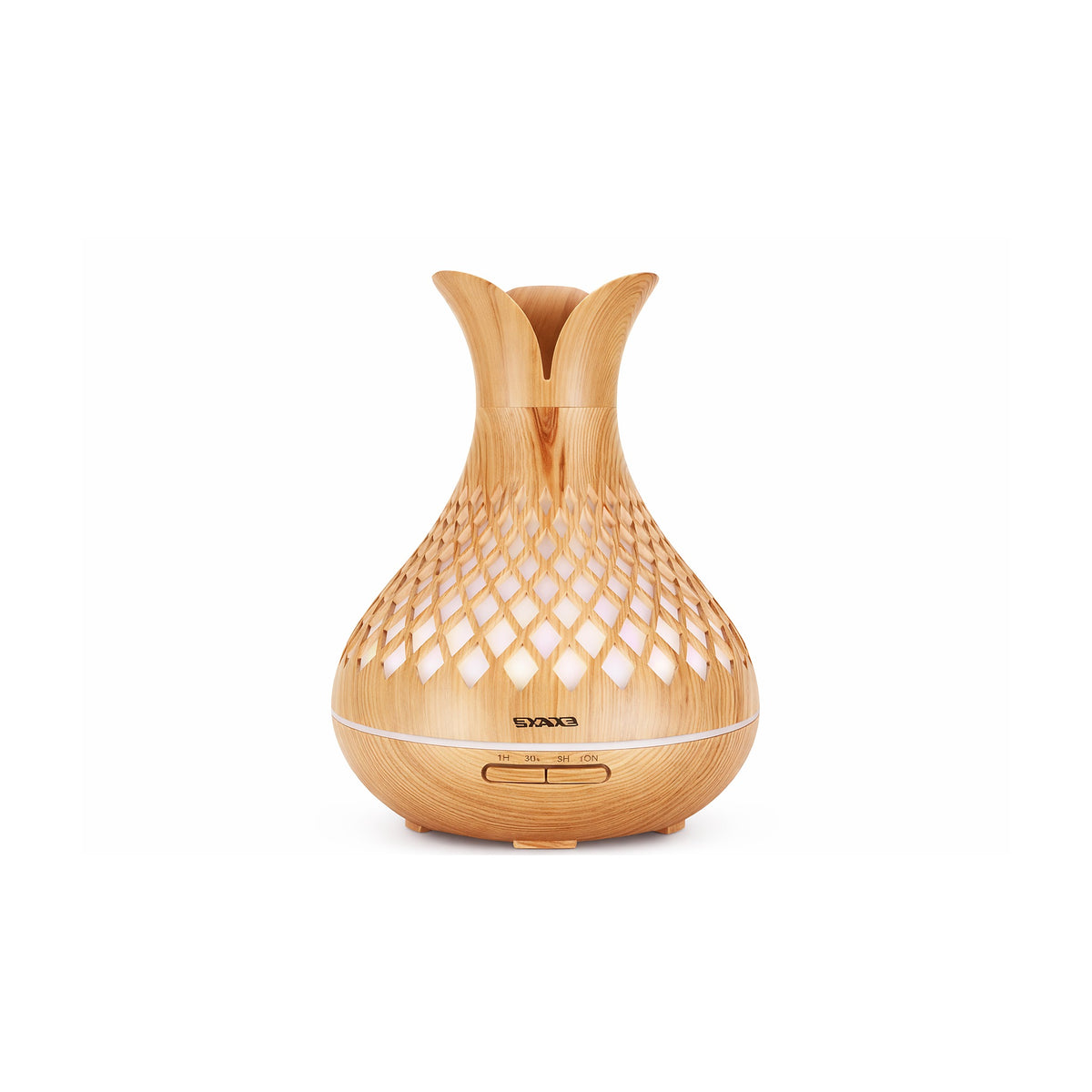 Humidificador de Aroma Ultrasónico A-H6806 500ml con Temporizador de SATE, producto centrado sobre fondo blanco