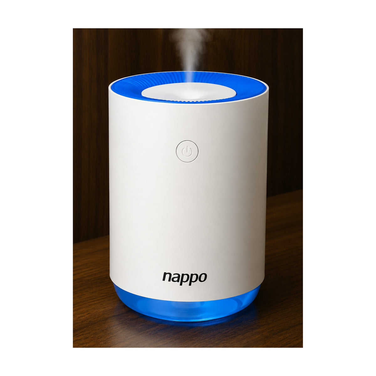 Humidificador Aromático NAPPO NEV-071 sobre fondo blanco, foto de producto completa y centrada
