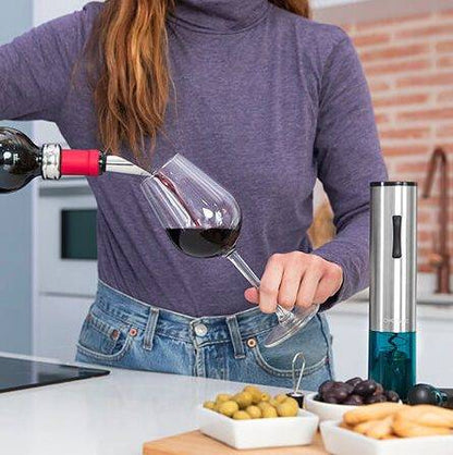 Sacacorchos Electrónico A Pilas InstantCork 1000 Gourmet