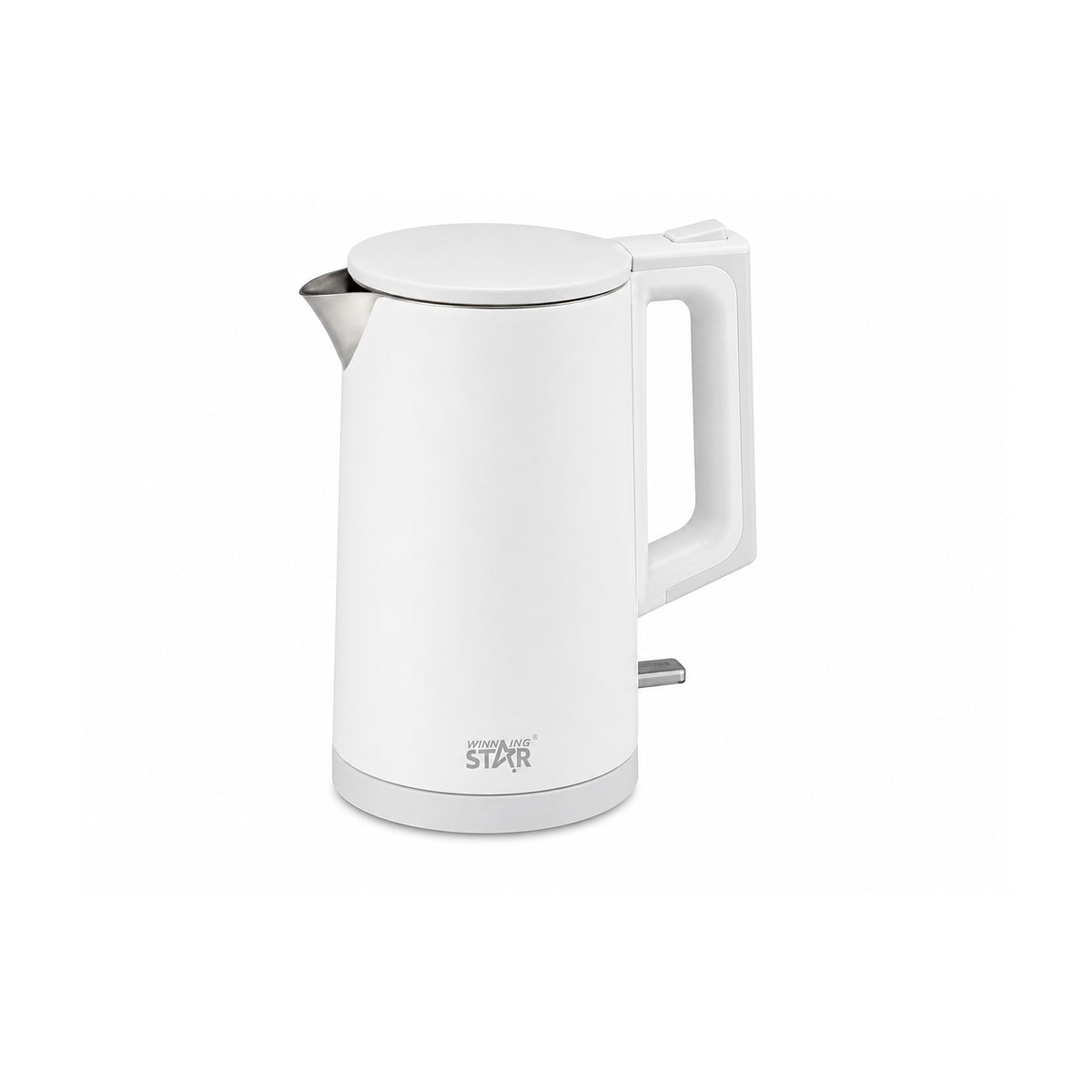 Jarra Eléctrica Winning Star ST-6023 1.7 Litros 1500W Blanca de winning star, producto centrado sobre fondo blanco