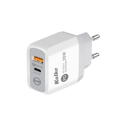 CARGADOR KOLKE CARGA RAPIDA 20W KCR-2576