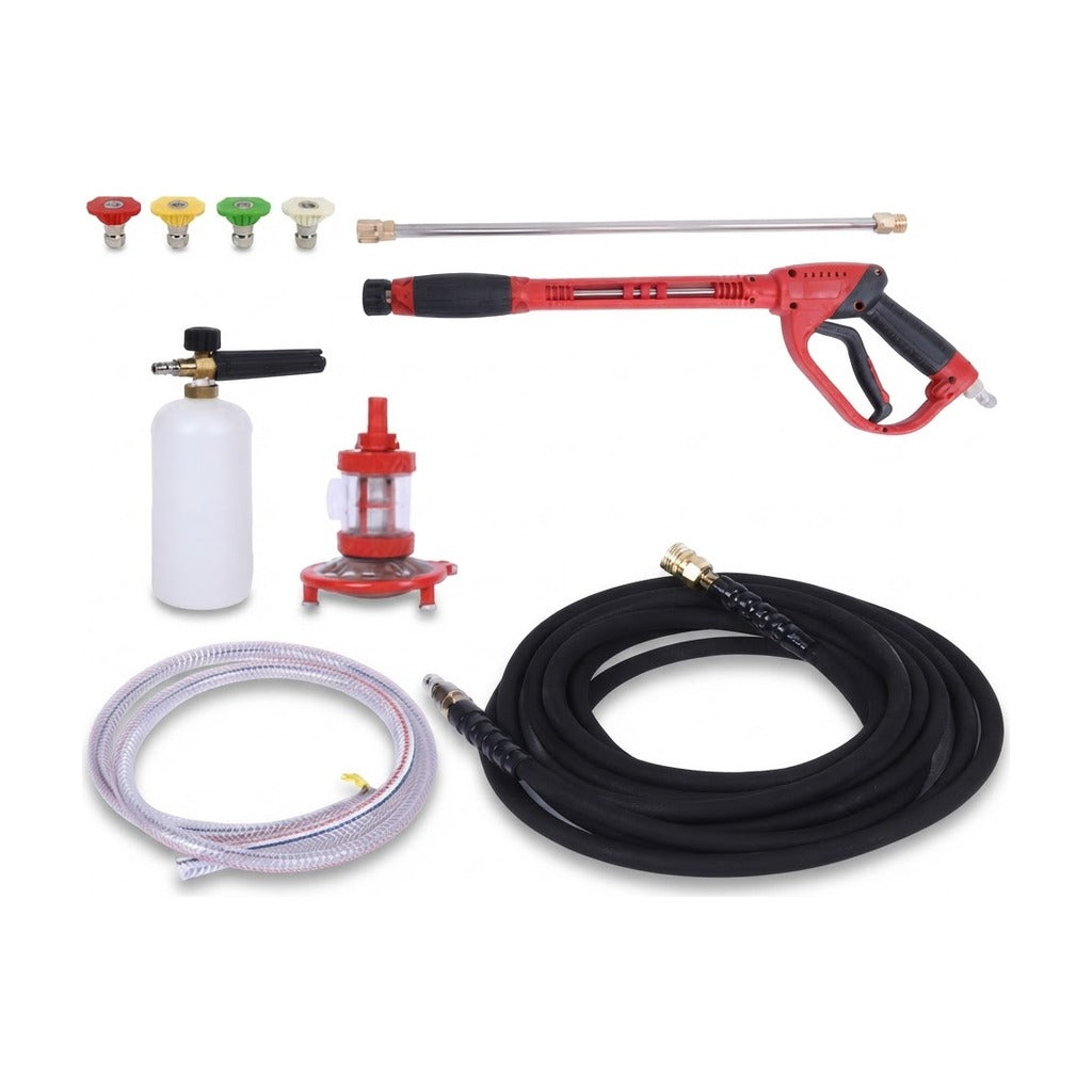 Kit de Accesorios para Hidrolavadora DIVINO ACC-3, foto de producto sobre fondo blanco