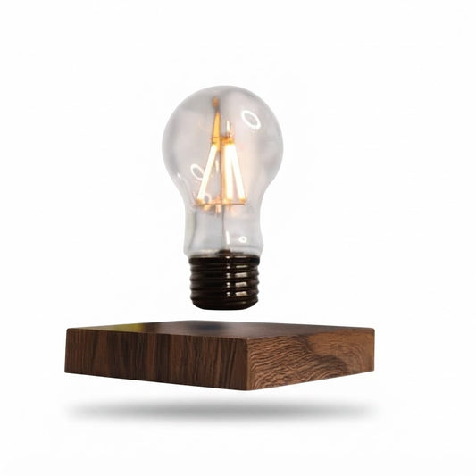 Lámpara Magnética Flotante A- con Levitación 110V-220V, vista de producto sobre fondo blanco
