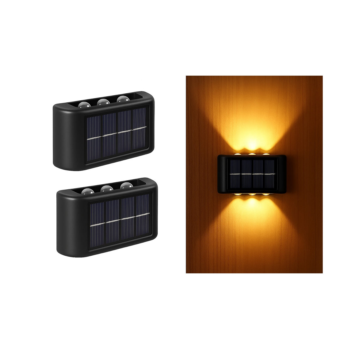 Lámpara Solar con Lente de Enfoque AFL1010 de SATE, producto centrado sobre fondo blanco