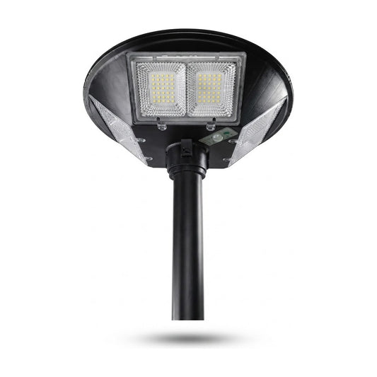 Lámpara solar externa JT- para iluminación de exterior, vista de producto sobre fondo blanco