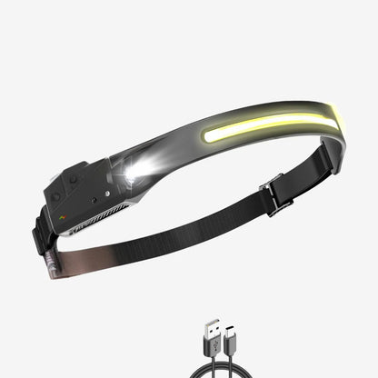 Linterna Led para Cabeza | Frontal | Recargable | Con Sensor