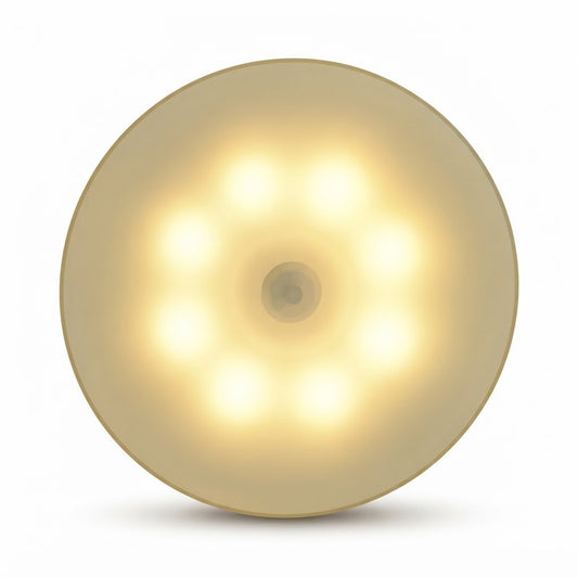 Luz de Emergencia A-EMB03 Recargable Blanco Cálido sobre fondo blanco