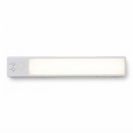 Luz LED con Sensor de Movimiento A-FL202 Recargable sobre fondo blanco