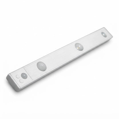 Luz LED con Sensor de Movimiento A-FL403 Recargable 40cm sobre fondo blanco