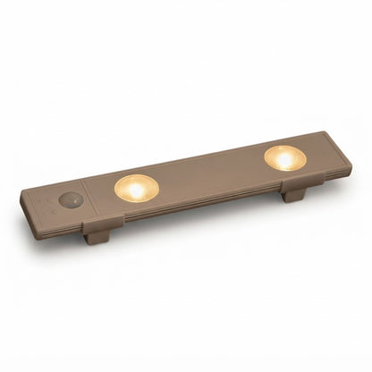 Barra de luz LED con sensor de movimiento A-FL303 de 30 cm encendida